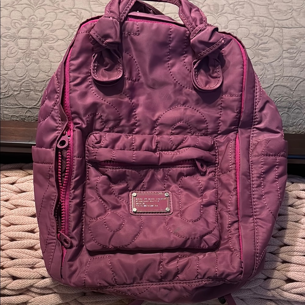 Marc Jacob Quilted Pink Backpack
